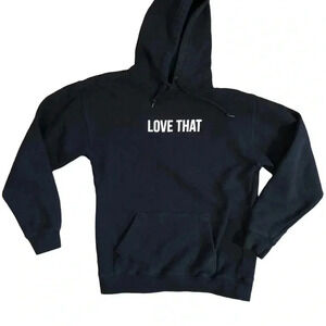 James Charles Sisters apparel Love That sweatshirt‎ hoodie black small